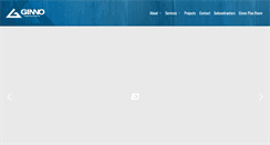 Desktop Screenshot of ginnoconstruction.com
